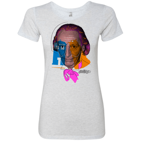 T-Shirts Heather White / S Doctor Warwhol 1 Women's Triblend T-Shirt