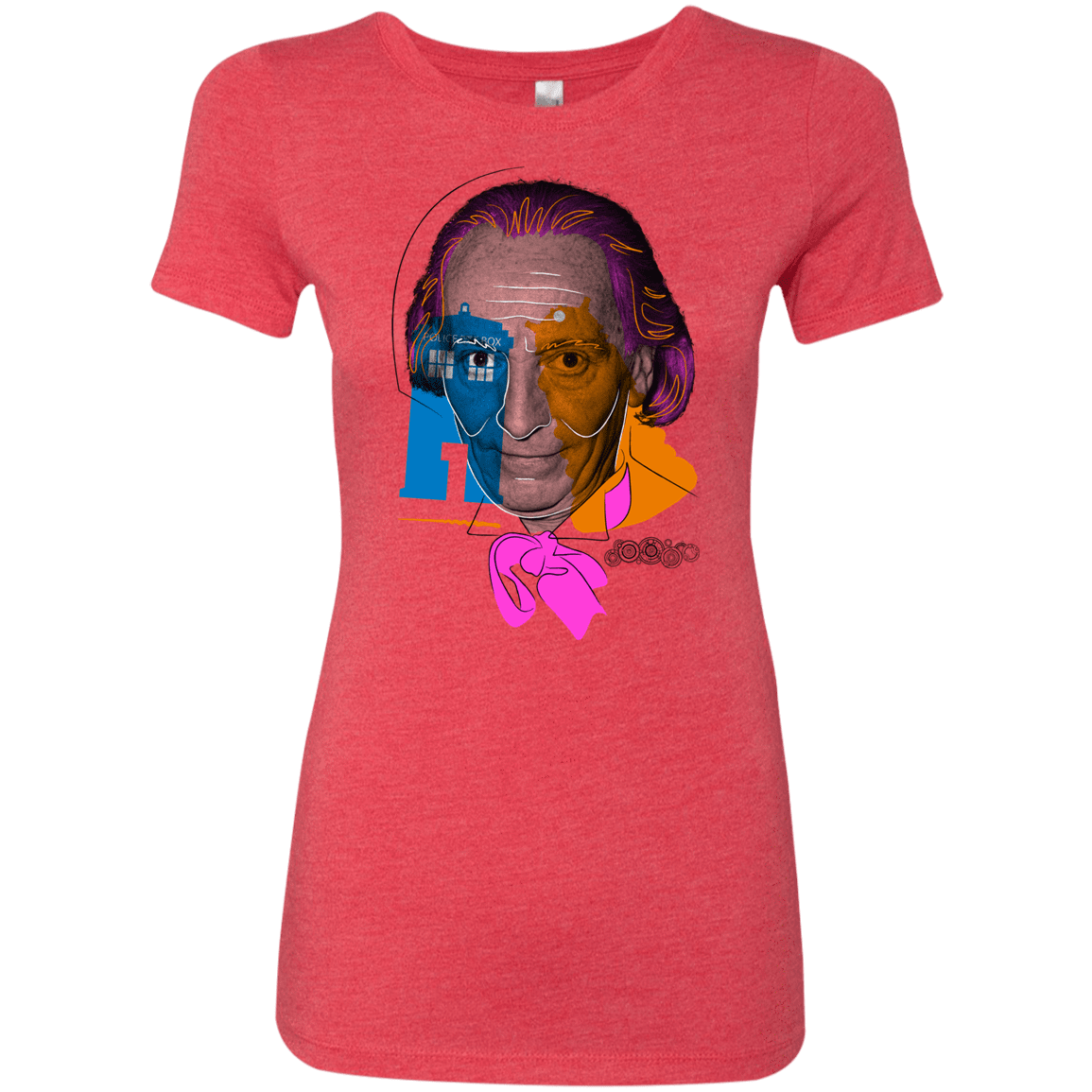 T-Shirts Vintage Red / S Doctor Warwhol 1 Women's Triblend T-Shirt