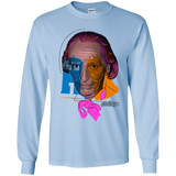 T-Shirts Light Blue / YS Doctor Warwhol 1 Youth Long Sleeve T-Shirt