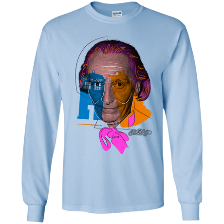 T-Shirts Light Blue / YS Doctor Warwhol 1 Youth Long Sleeve T-Shirt