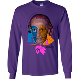 T-Shirts Purple / YS Doctor Warwhol 1 Youth Long Sleeve T-Shirt