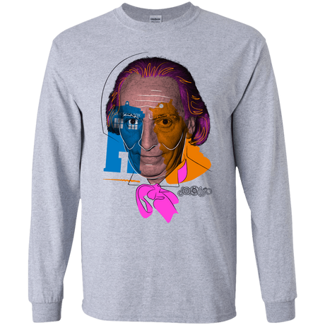 T-Shirts Sport Grey / YS Doctor Warwhol 1 Youth Long Sleeve T-Shirt