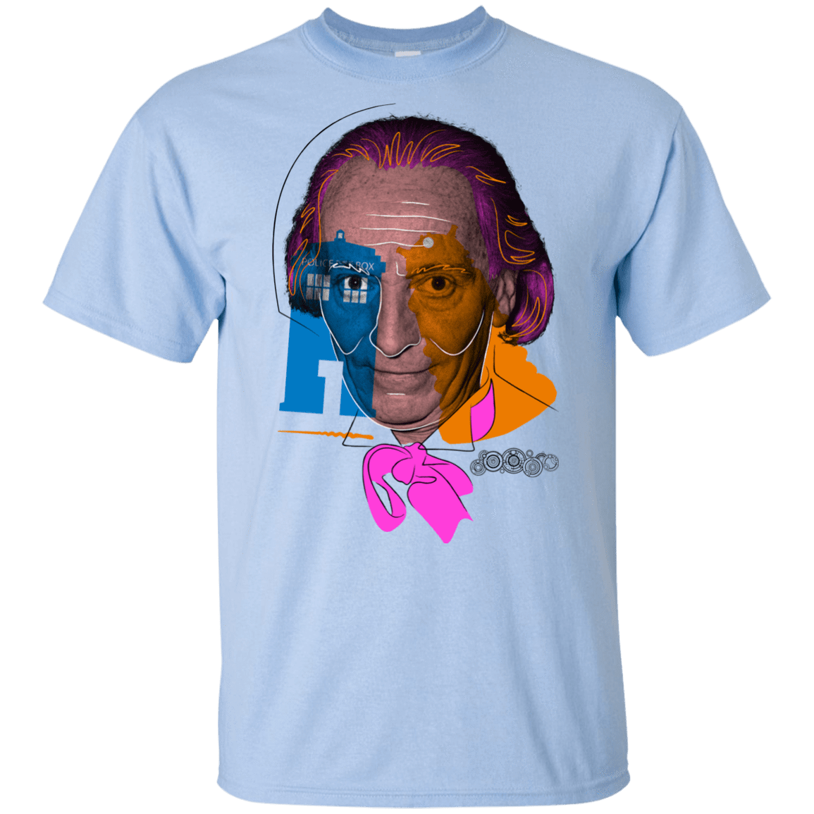 T-Shirts Light Blue / YXS Doctor Warwhol 1 Youth T-Shirt