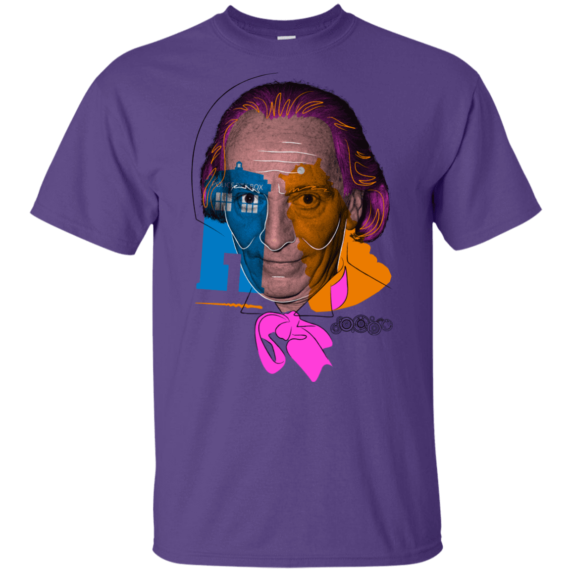 T-Shirts Purple / YXS Doctor Warwhol 1 Youth T-Shirt