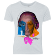 T-Shirts Heather White / YXS Doctor Warwhol 1 Youth Triblend T-Shirt