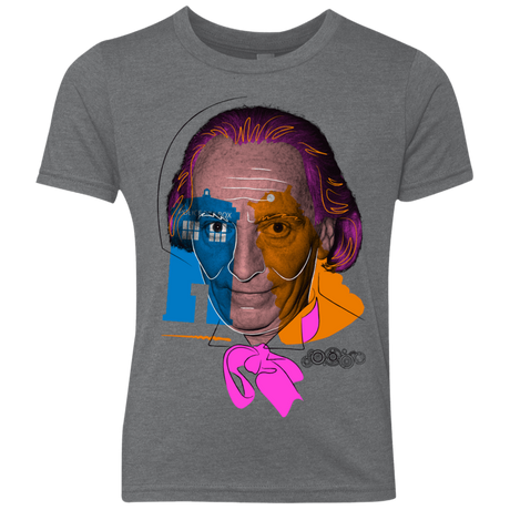 T-Shirts Premium Heather / YXS Doctor Warwhol 1 Youth Triblend T-Shirt