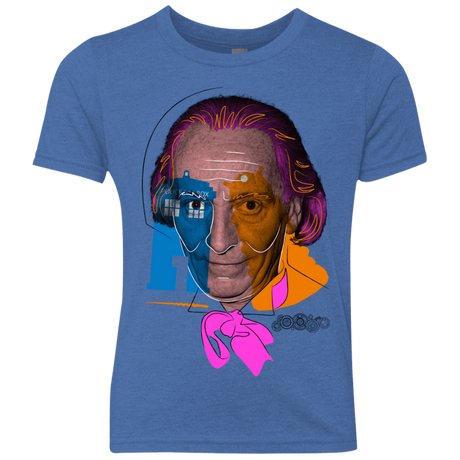 T-Shirts Vintage Royal / YXS Doctor Warwhol 1 Youth Triblend T-Shirt