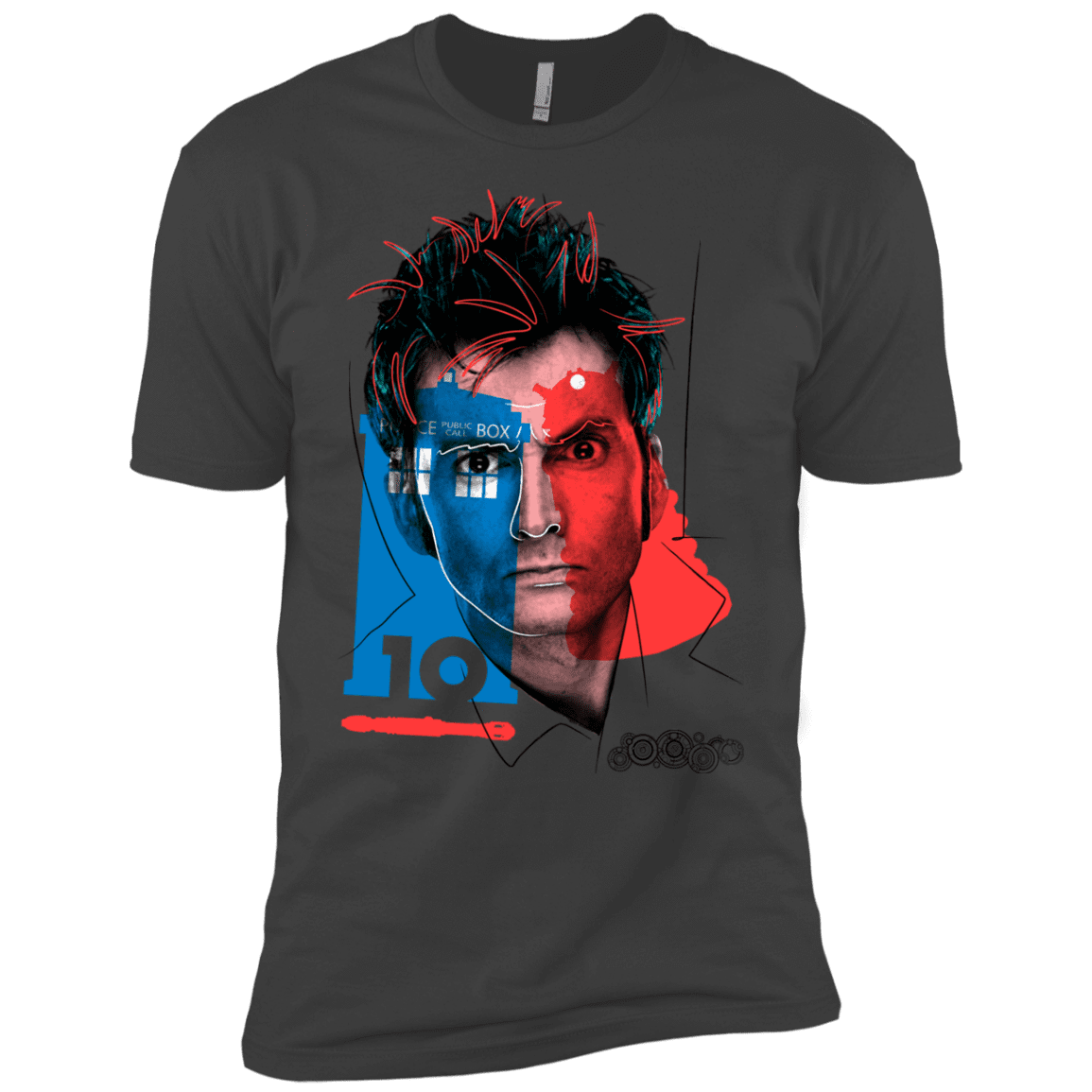 T-Shirts Heavy Metal / YXS Doctor Warwhol 10 Boys Premium T-Shirt