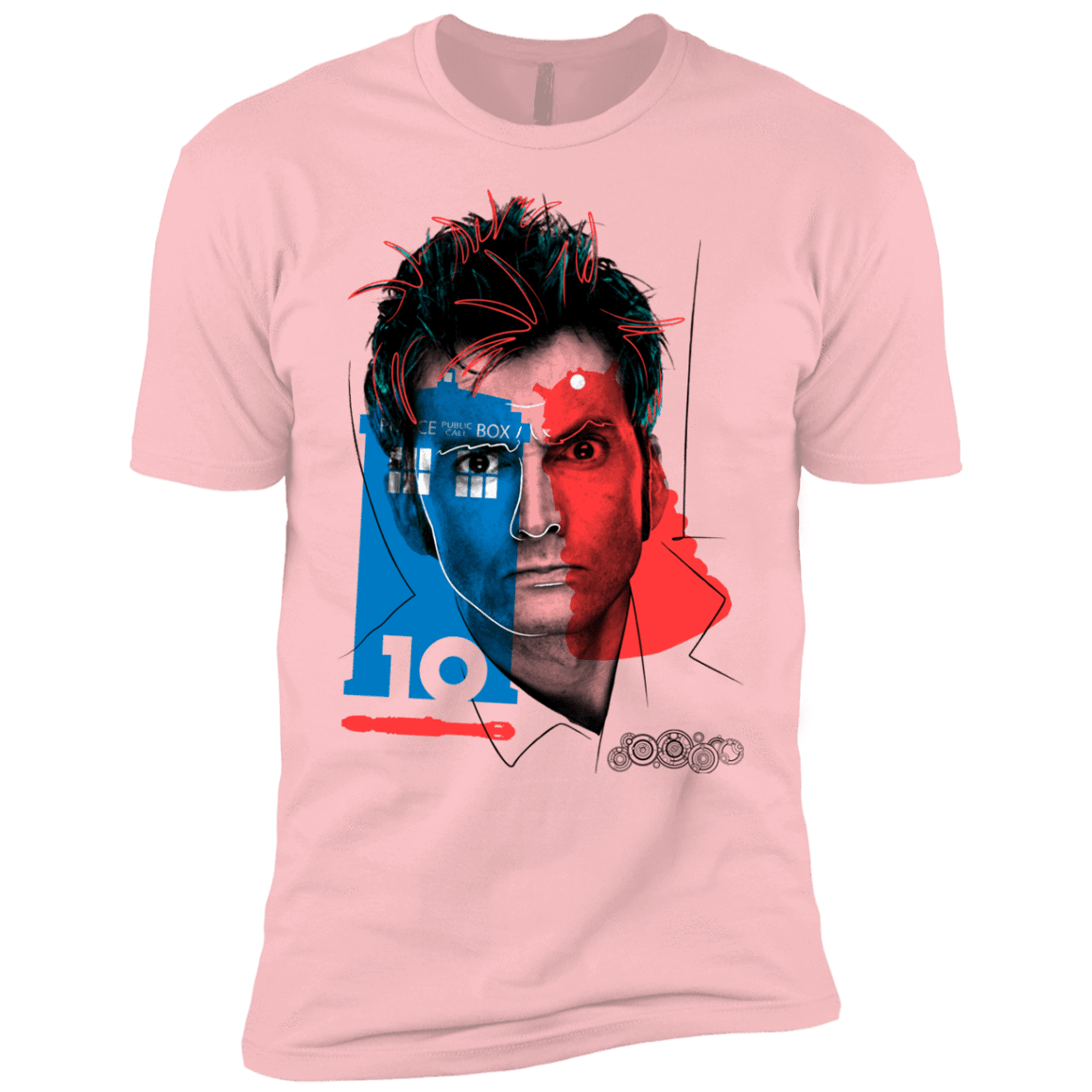 T-Shirts Light Pink / YXS Doctor Warwhol 10 Boys Premium T-Shirt