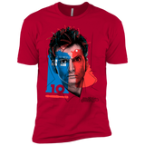 T-Shirts Red / YXS Doctor Warwhol 10 Boys Premium T-Shirt