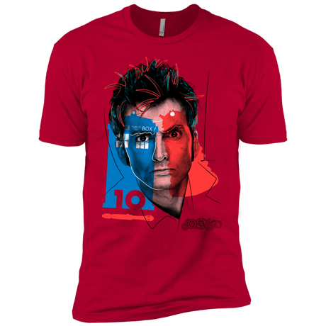 T-Shirts Red / YXS Doctor Warwhol 10 Boys Premium T-Shirt