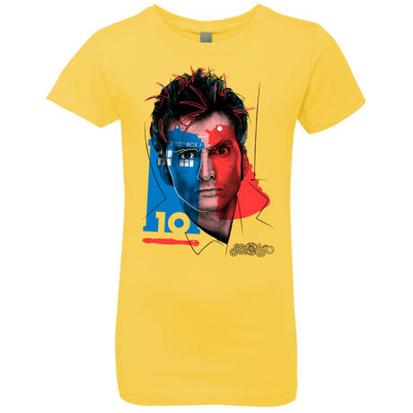 T-Shirts Vibrant Yellow / YXS Doctor Warwhol 10 Girls Premium T-Shirt