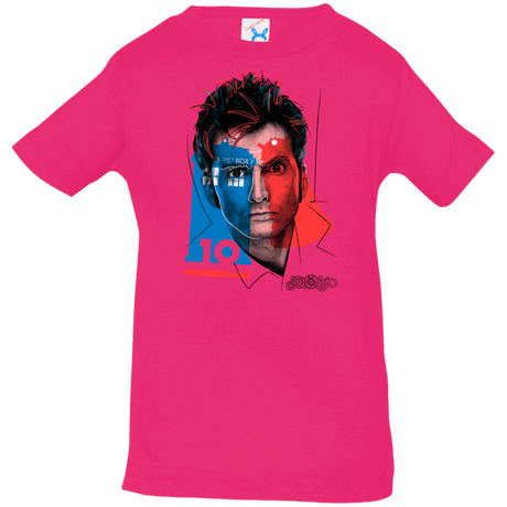 T-Shirts Hot Pink / 6 Months Doctor Warwhol 10 Infant Premium T-Shirt