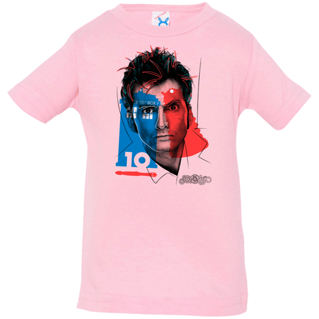 T-Shirts Pink / 6 Months Doctor Warwhol 10 Infant Premium T-Shirt
