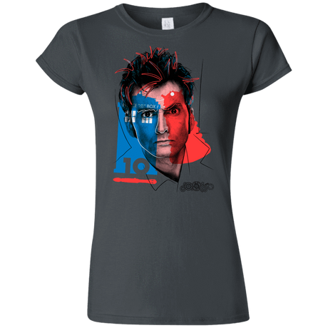 T-Shirts Charcoal / S Doctor Warwhol 10 Junior Slimmer-Fit T-Shirt