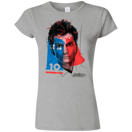 T-Shirts Sport Grey / S Doctor Warwhol 10 Junior Slimmer-Fit T-Shirt