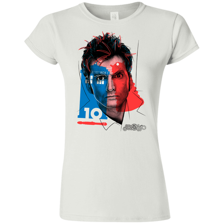 T-Shirts White / S Doctor Warwhol 10 Junior Slimmer-Fit T-Shirt