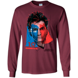 T-Shirts Maroon / S Doctor Warwhol 10 Men's Long Sleeve T-Shirt