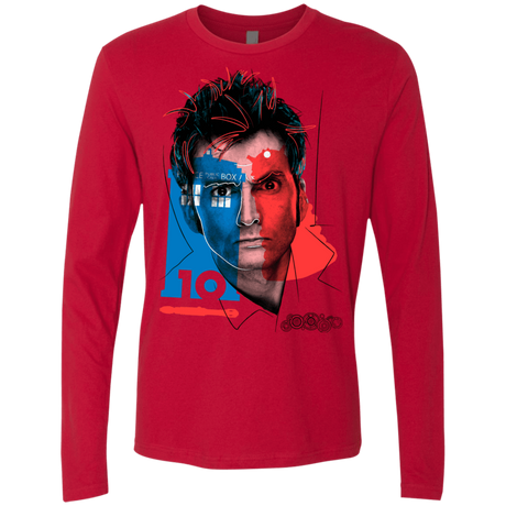 T-Shirts Red / S Doctor Warwhol 10 Men's Premium Long Sleeve