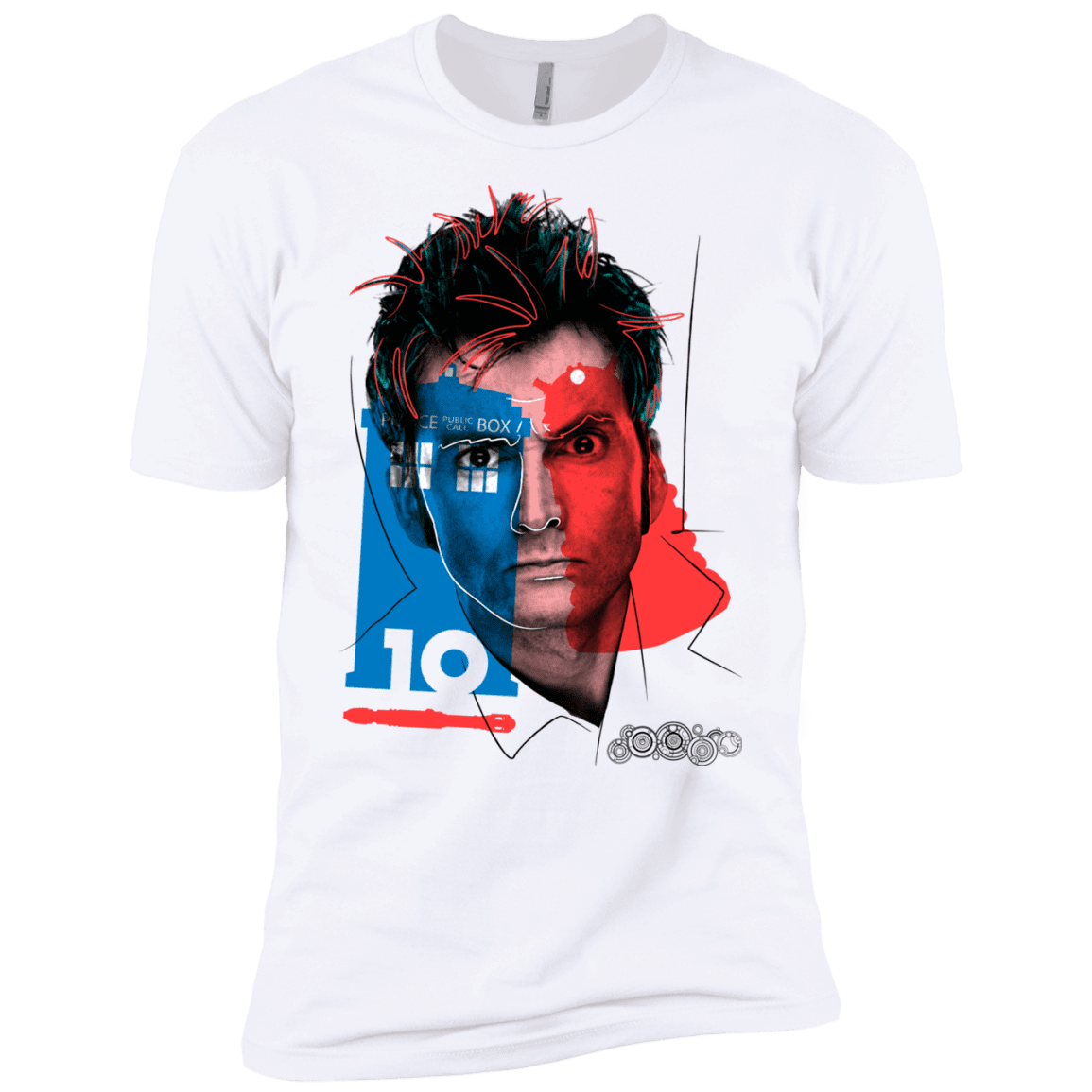 T-Shirts White / X-Small Doctor Warwhol 10 Men's Premium T-Shirt