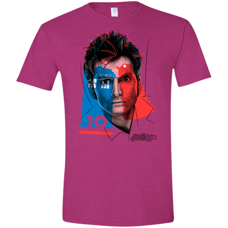 T-Shirts Antique Heliconia / S Doctor Warwhol 10 Men's Semi-Fitted Softstyle