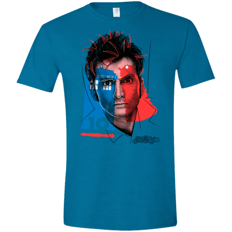 T-Shirts Antique Sapphire / S Doctor Warwhol 10 Men's Semi-Fitted Softstyle