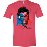 T-Shirts Heather Red / S Doctor Warwhol 10 Men's Semi-Fitted Softstyle