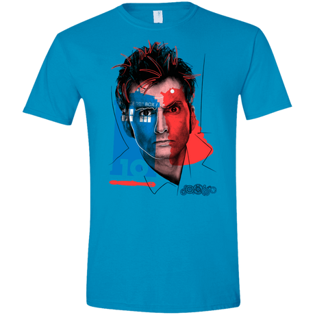 T-Shirts Sapphire / S Doctor Warwhol 10 Men's Semi-Fitted Softstyle