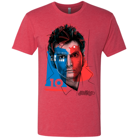 T-Shirts Vintage Red / S Doctor Warwhol 10 Men's Triblend T-Shirt