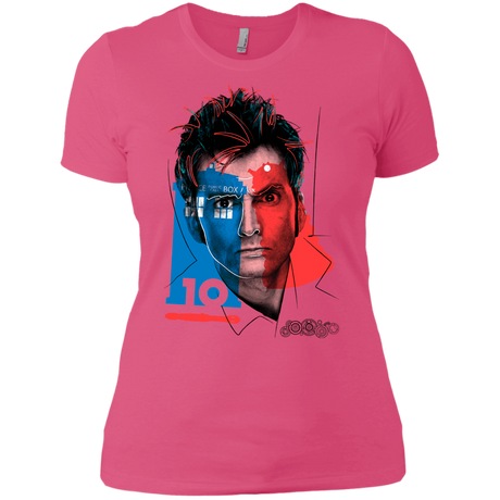 T-Shirts Hot Pink / X-Small Doctor Warwhol 10 Women's Premium T-Shirt