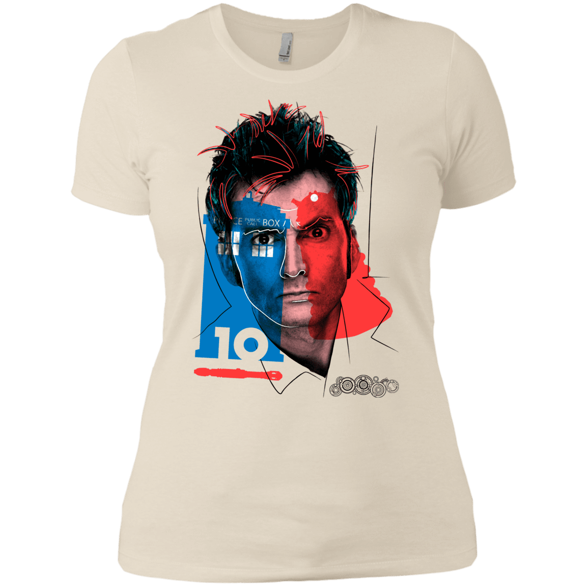 T-Shirts Ivory/ / X-Small Doctor Warwhol 10 Women's Premium T-Shirt