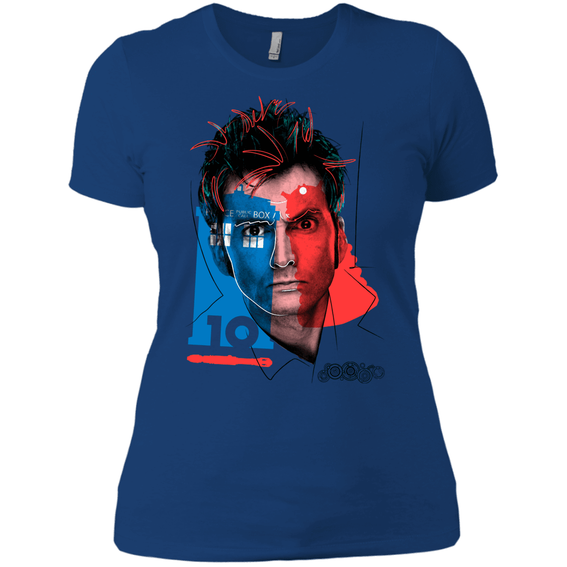 T-Shirts Royal / X-Small Doctor Warwhol 10 Women's Premium T-Shirt