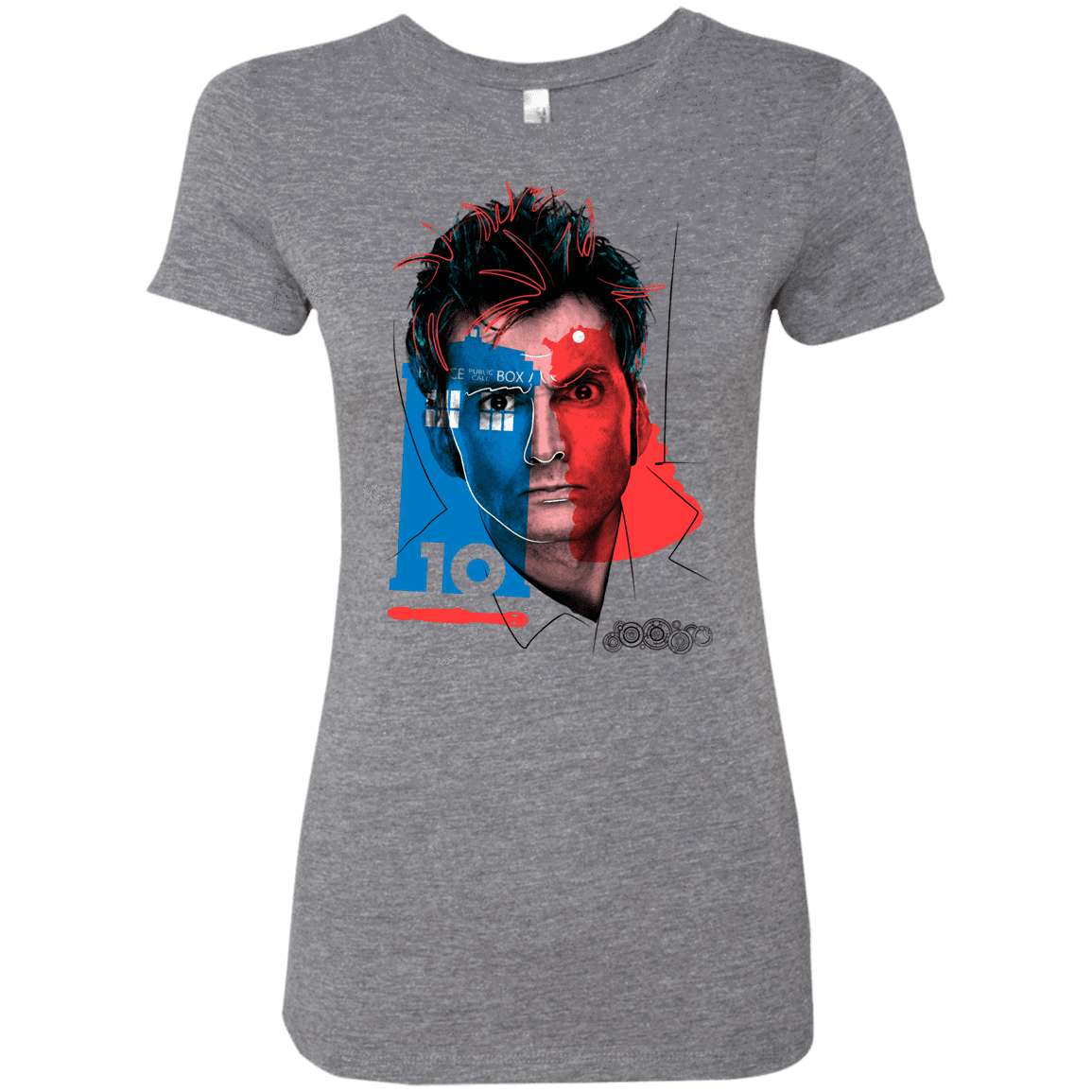 T-Shirts Premium Heather / S Doctor Warwhol 10 Women's Triblend T-Shirt