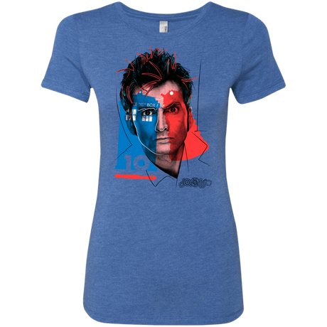 T-Shirts Vintage Royal / S Doctor Warwhol 10 Women's Triblend T-Shirt