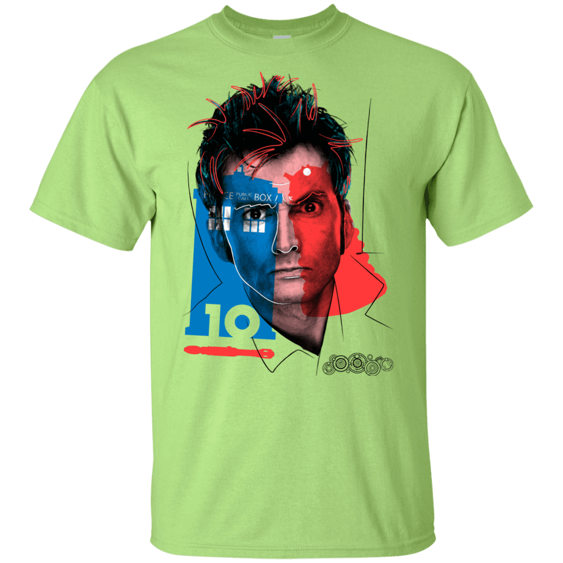 T-Shirts Mint Green / YXS Doctor Warwhol 10 Youth T-Shirt