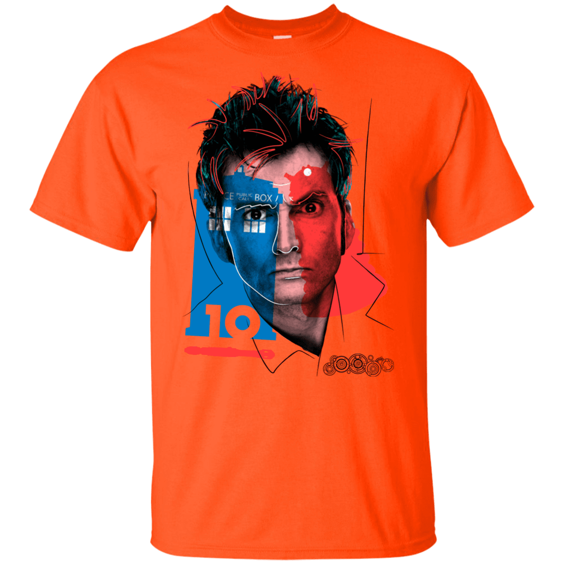 T-Shirts Orange / YXS Doctor Warwhol 10 Youth T-Shirt