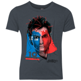 T-Shirts Vintage Navy / YXS Doctor Warwhol 10 Youth Triblend T-Shirt