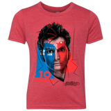 T-Shirts Vintage Red / YXS Doctor Warwhol 10 Youth Triblend T-Shirt