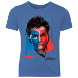 T-Shirts Vintage Royal / YXS Doctor Warwhol 10 Youth Triblend T-Shirt