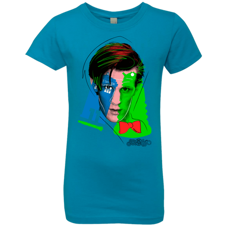 T-Shirts Turquoise / YXS Doctor Warwhol 11 Girls Premium T-Shirt