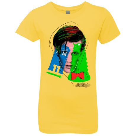 T-Shirts Vibrant Yellow / YXS Doctor Warwhol 11 Girls Premium T-Shirt