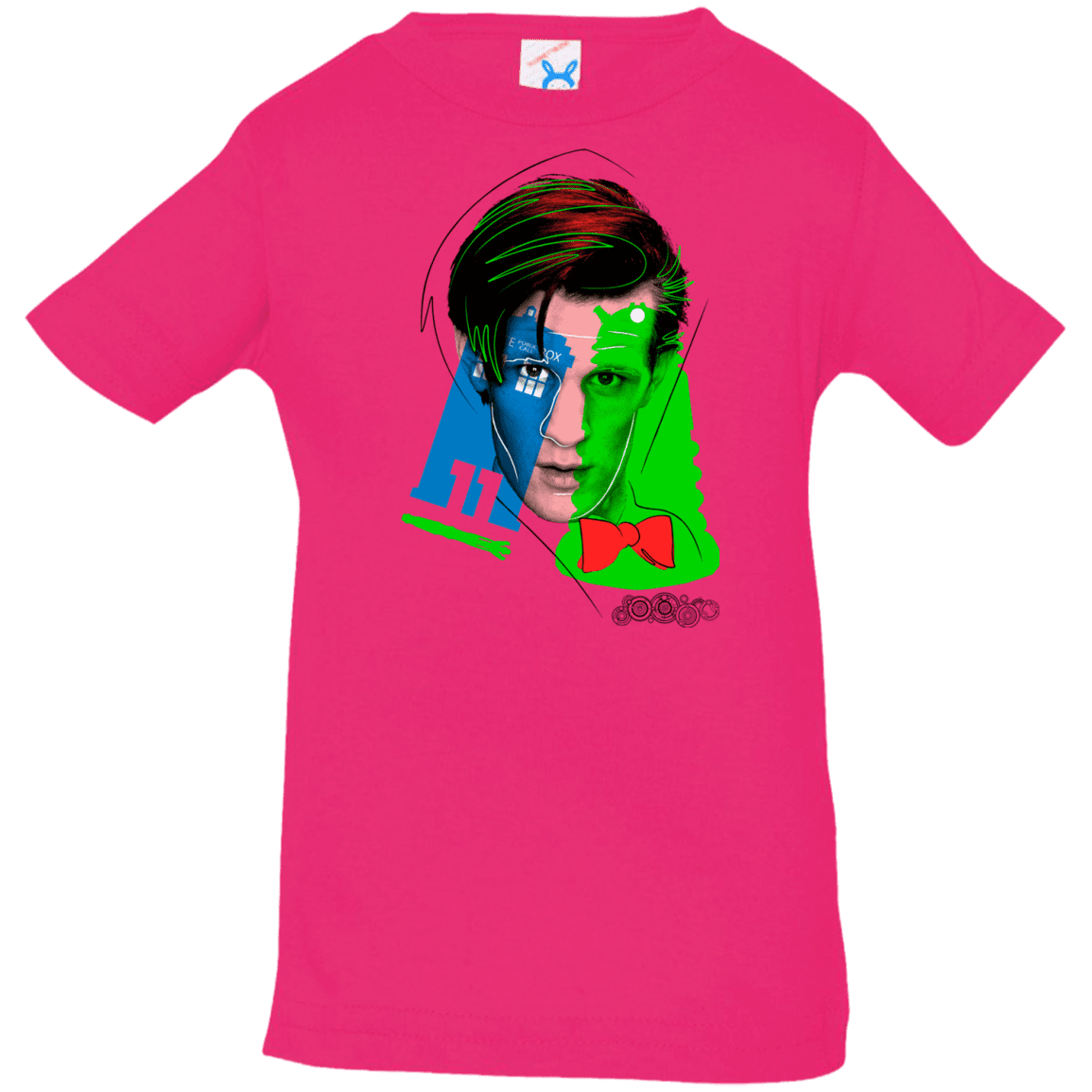 T-Shirts Hot Pink / 6 Months Doctor Warwhol 11 Infant Premium T-Shirt