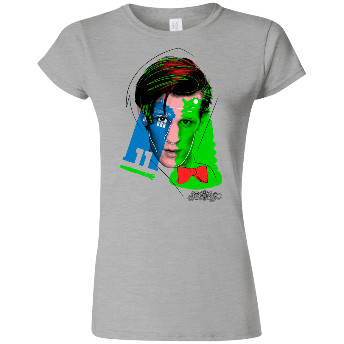 T-Shirts Sport Grey / S Doctor Warwhol 11 Junior Slimmer-Fit T-Shirt