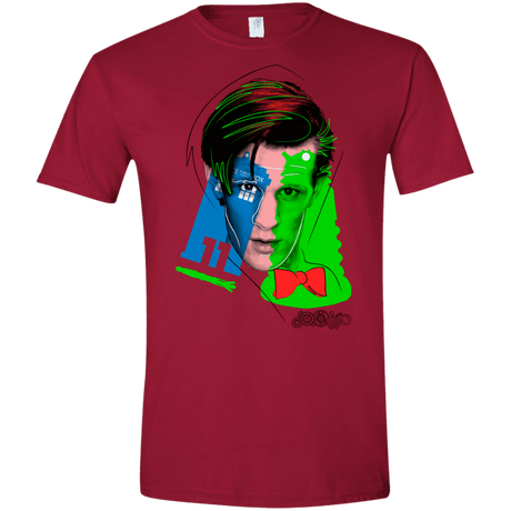 T-Shirts Cardinal Red / S Doctor Warwhol 11 Men's Semi-Fitted Softstyle