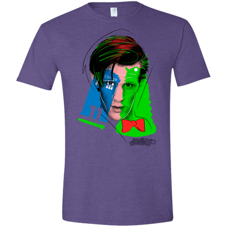 T-Shirts Heather Purple / S Doctor Warwhol 11 Men's Semi-Fitted Softstyle