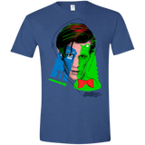 T-Shirts Heather Royal / X-Small Doctor Warwhol 11 Men's Semi-Fitted Softstyle