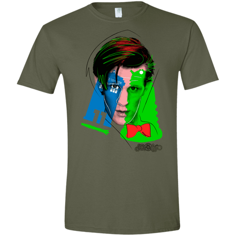 T-Shirts Military Green / S Doctor Warwhol 11 Men's Semi-Fitted Softstyle