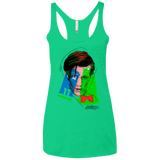 T-Shirts Envy / X-Small Doctor Warwhol 11 Women's Triblend Racerback Tank
