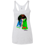T-Shirts Heather White / X-Small Doctor Warwhol 11 Women's Triblend Racerback Tank