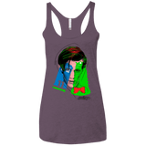T-Shirts Vintage Purple / X-Small Doctor Warwhol 11 Women's Triblend Racerback Tank